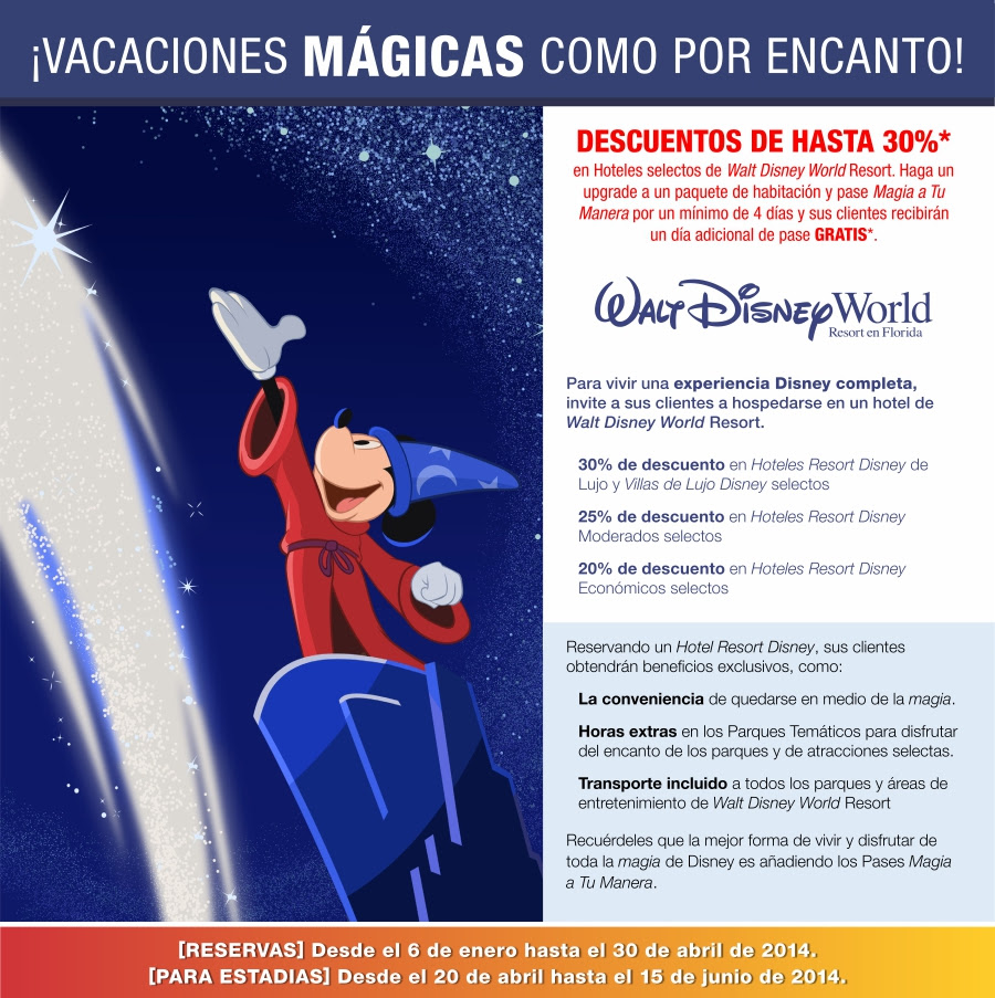 Promociones Walt Disney